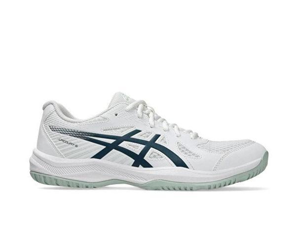 Asics Upcourt 6 Erkek Voleybol Ayakkabısı 1071A104-104 Beyaz - Image 1