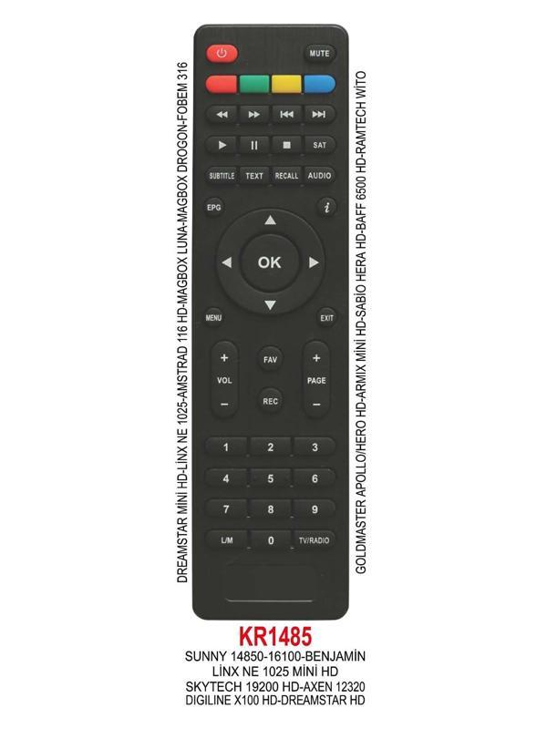 DIGILINE X100 HD UYDU KUMANDASI - Image 1