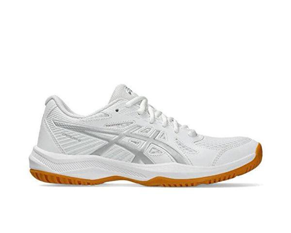 Asics Upcourt 6 Kadın Voleybol Ayakkabısı 1072A107-100 Beyaz - Image 1