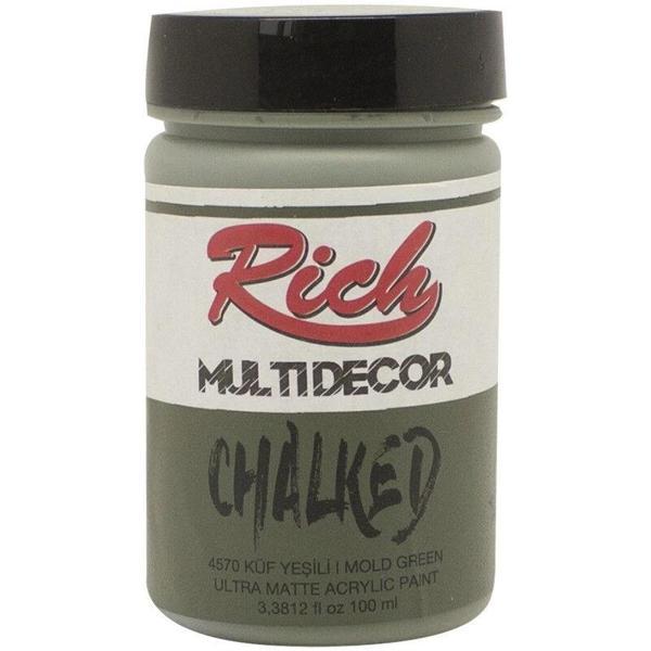 Supertrend Multi Decor Chalked Akrilik Boya 100 cc. 4570 KÜF YEŞİLİ - Image 1