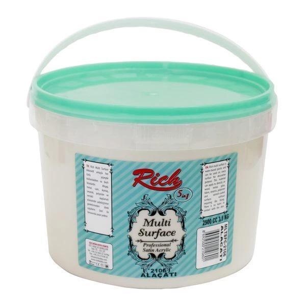 Supertrend Multi Surface Her Yüzey İçin Akrilik Boya 2500 ml. 2106 ALAÇATI - Image 1