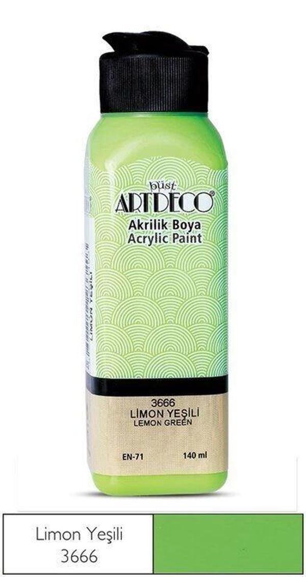 Supertrend Akrilik Boya 140 ml. 3666 LİMON YEŞİLİ - Image 1