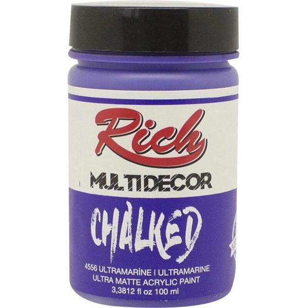 Supertrend Multi Decor Chalked Akrilik Boya 100 cc. 4556 ULTRAMARINE - Image 1