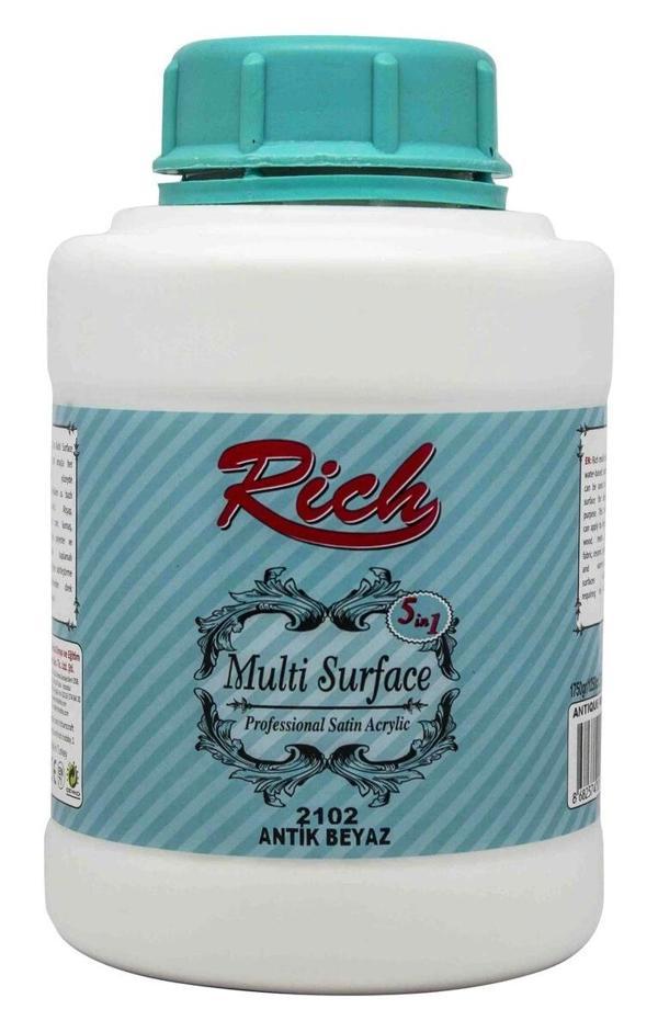Supertrend Multi Surface Her Yüzey İçin Akrilik Boya 1750 gr. 2102 ANTİK BEYAZ - Image 1