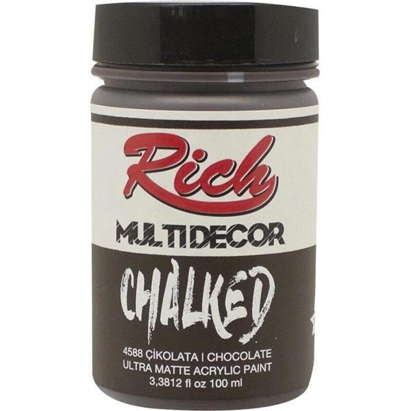 Supertrend Multi Decor Chalked Akrilik Boya 100 cc. 4588 ÇİKOLATA - Image 1