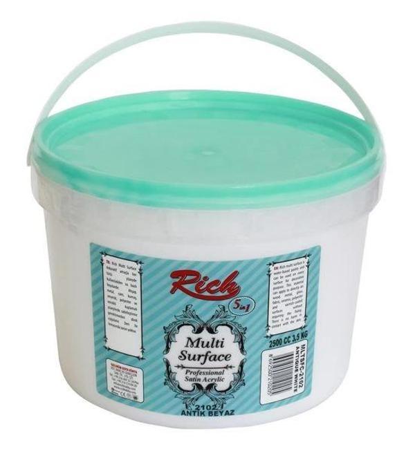 Supertrend Multi Surface Her Yüzey İçin Akrilik Boya 2500 ml. 2102 ANTİK BEYAZ - Image 1
