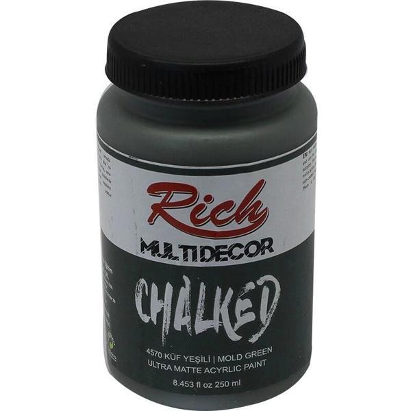 Supertrend Multi Decor Chalked Akrilik Boya 250 cc. 4570 KÜF YEŞİLİ - Image 1