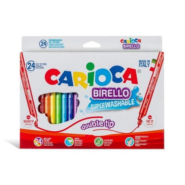 Supertrend Birello Jumbo+Standart Çift Uçlu Yıkanabilir Keçeli Boya 24 Renk - Image 1