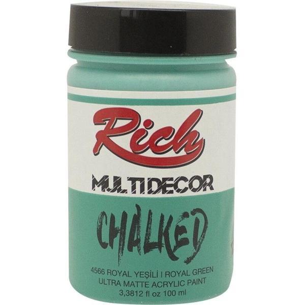 Supertrend Multi Decor Chalked Akrilik Boya 100 cc. 4566 ROYAL YEŞİL - Image 1