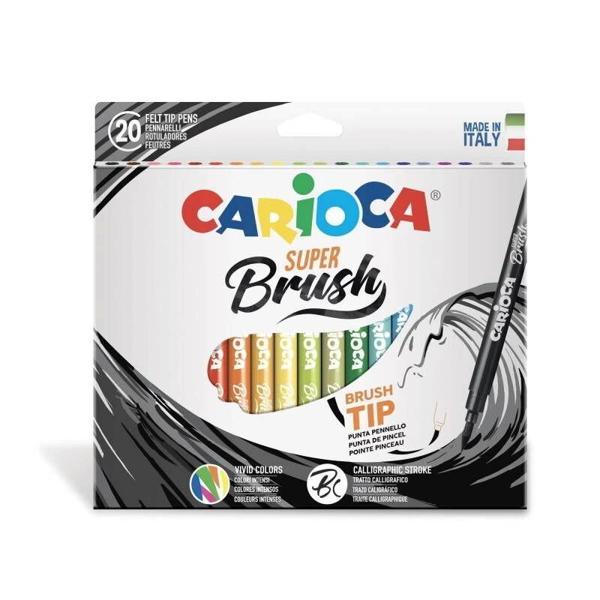 Supertrend Super Brush Fırça Uçlu Keçeli Boya Kalemi 20 Renk - Image 1