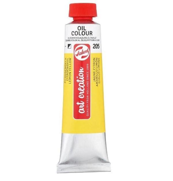 Supertrend Art Creation Yağlı Boya 40 ml. 205 Lemon Yellow - Image 1