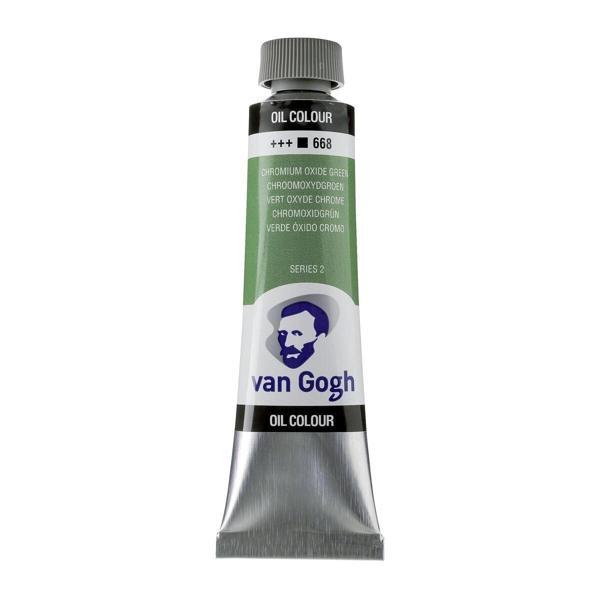 Supertrend Van Gogh Yağlı Boya 40 ml. 668 Chromium Oxide Green - Image 1