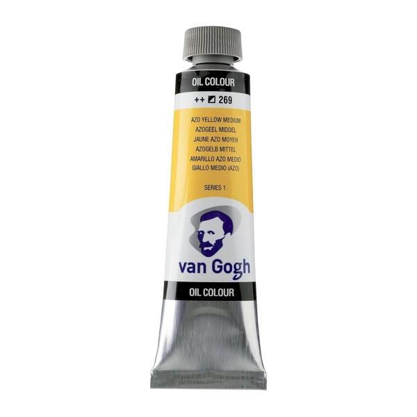 Supertrend Van Gogh Yağlı Boya 40 ml. 269 Azo Yellow Medium - Image 1