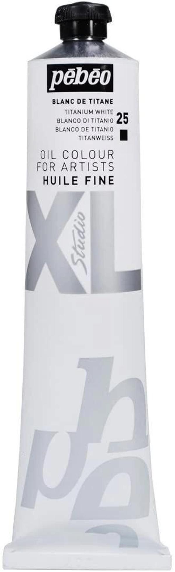 Supertrend Huile Fine XL Yağlı Boya 200 ml. 25 Titanium White - Image 1