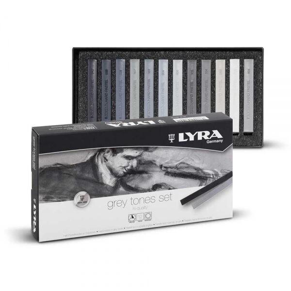 Supertrend Polycrayons Soft - Toz Pastel Boya Seti 12 Renk GRİ TONLAR - Image 1