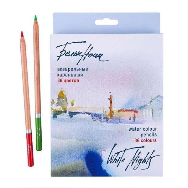 Supertrend White Nights Aquarell Sulu Boya Kalemi Seti 36 Renk - Image 1