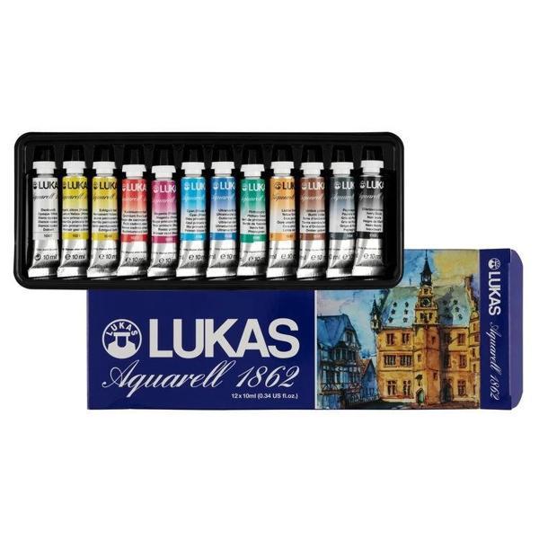 Supertrend Aquarell 1862 Profesyonel Tüp Sulu Boya Seti 12 Renk x 10 ml. - Image 1
