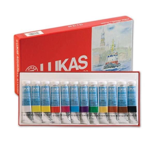 Supertrend Aquarell Studio Tüp Sulu Boya Seti 12 Renk x 12 ml. - Image 1