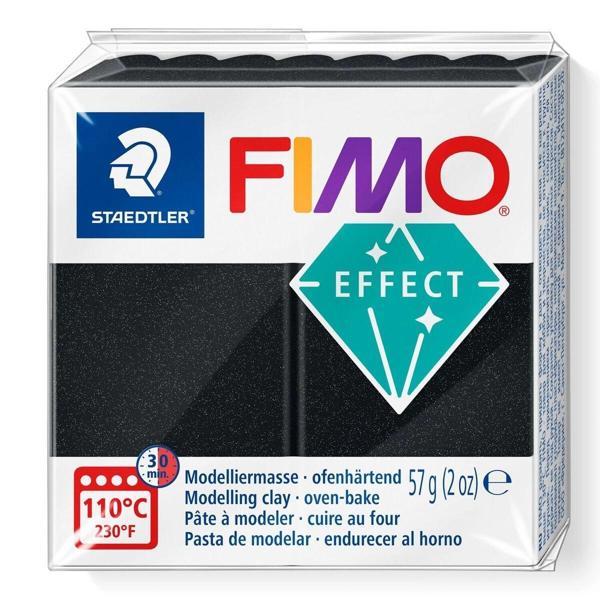 Supertrend Fimo Effect Polimer Kil 907 Sedefli Siyah - Image 1