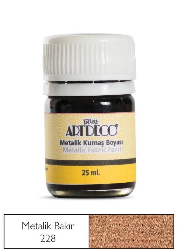 Supertrend Metalik Kumaş Boyası 228 Bakır - Image 1