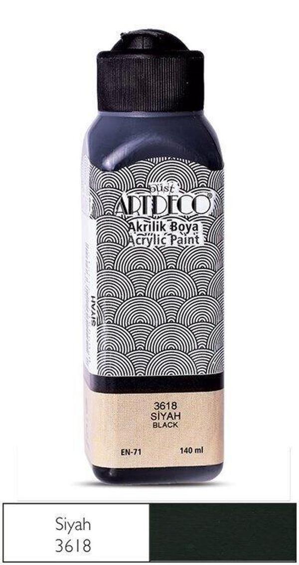 Supertrend Akrilik Boya 140 ml. 3618 SİYAH - Image 1