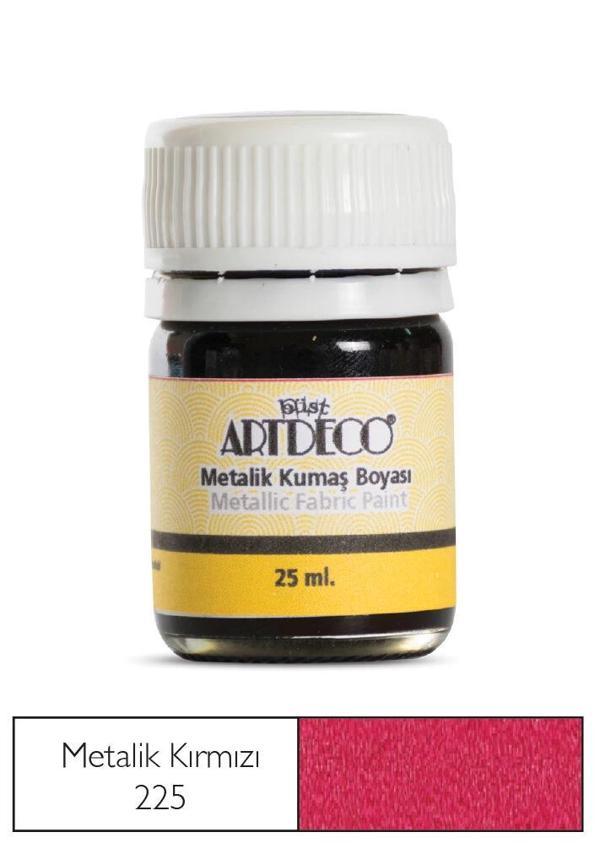 Supertrend Metalik Kumaş Boyası 225 Kırmızı - Image 1