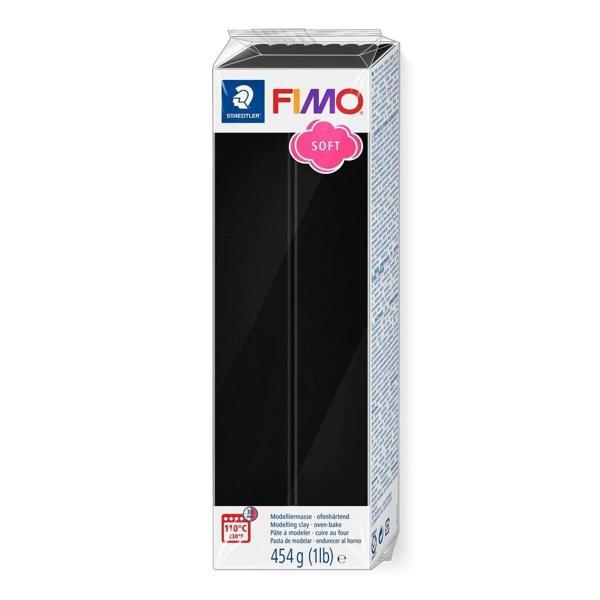Supertrend Fimo Soft Polimer Kil 454 gr. 9 Siyah - Image 1