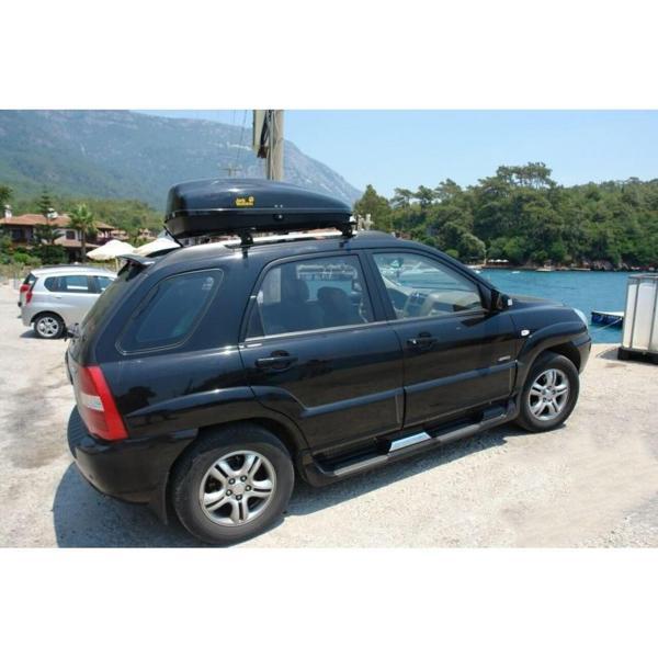 Kia Sportage 2006-2009 Siyah Oem Yan Basamak Koruma - Image 1