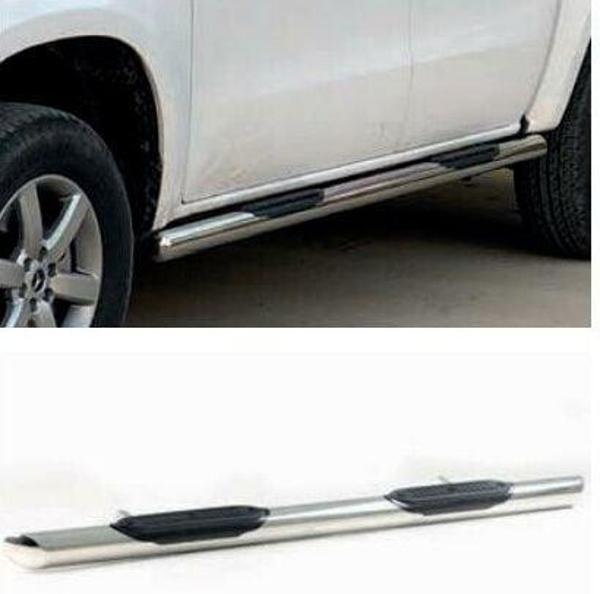 Isuzu D-Max 2012-2017 Off Road Yan Basamak (Dragos Plus) Krom AQM4WD - Image 1