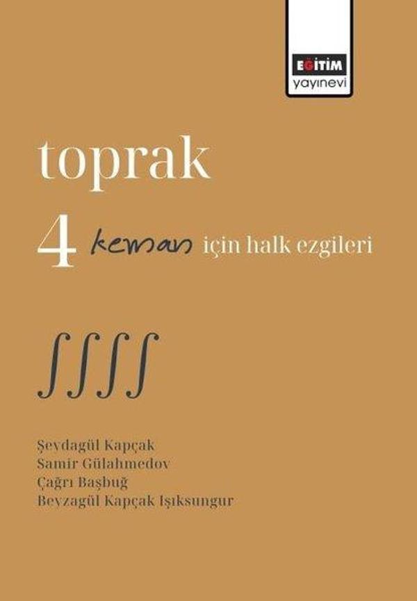 Toprak 4 Keman İçin Halk Ezgileri - Eğitim Yayınevi - Image 1
