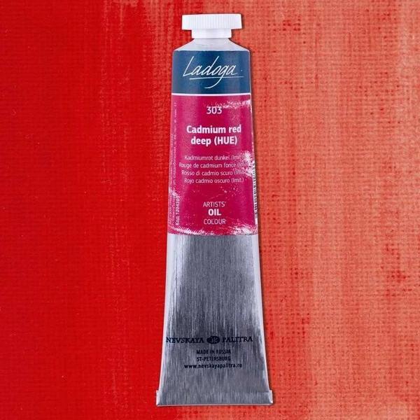 Supertrend Ladoga Yağlı Boya 46 ml. 303 Cadmium Red Deep (Hue) - Image 1