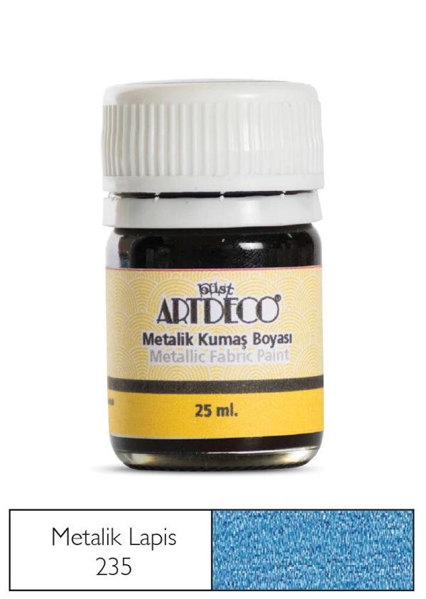 Supertrend Metalik Kumaş Boyası 235 Lapis - Image 1