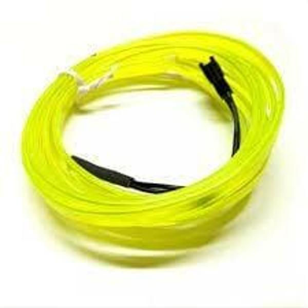 Araç İçi Neon Aydınlatma Limon Yeşili 5 Metre - Image 1