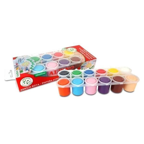 Supertrend Akrilik Boya Seti 12 Renk x 25 ml. - Image 1