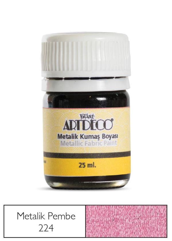 Supertrend Metalik Kumaş Boyası 224 Pembe - Image 1