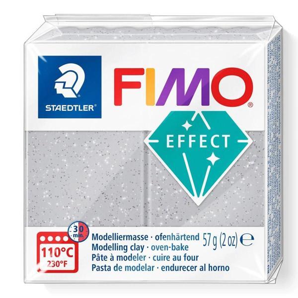 Supertrend Fimo Effect Polimer Kil 812 Silver (Simli) - Image 1