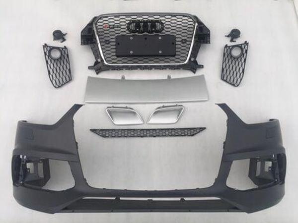 Audi Q3 2012-2015 İçin Uyumlu RSQ3 Ön Tampon Panjur Seti - Image 1