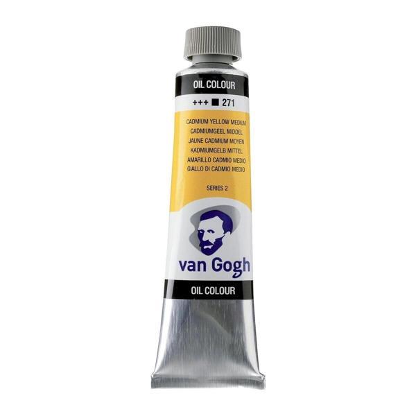 Supertrend Van Gogh Yağlı Boya 40 ml. 271 Cadmium Yellow Medium - Image 1