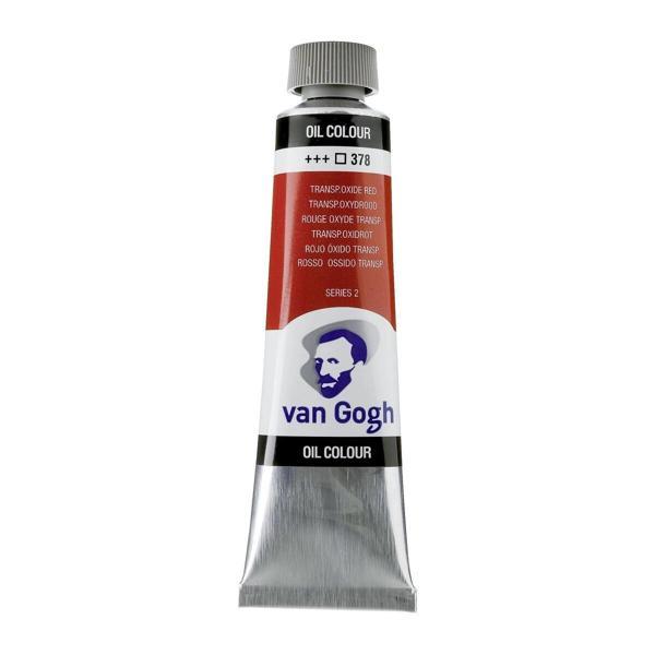 Supertrend Van Gogh Yağlı Boya 40 ml. 378 Transparent Oxide Red - Image 1