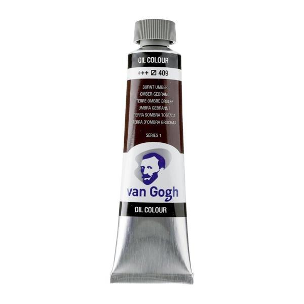 Supertrend Van Gogh Yağlı Boya 40 ml. 409 Burnt Umber - Image 1