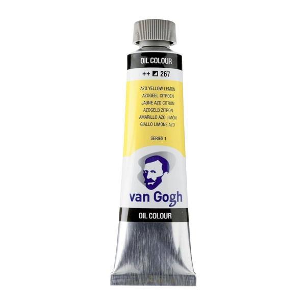Supertrend Van Gogh Yağlı Boya 40 ml. 267 Azo Yellow Lemon - Image 1