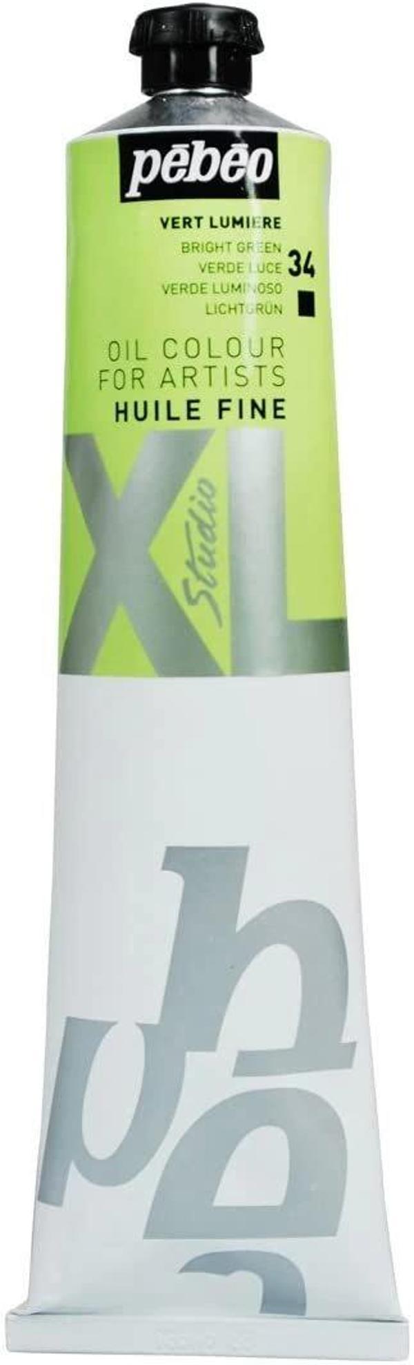 Supertrend Huile Fine XL Yağlı Boya 200 ml. 34 Bright Green - Image 1