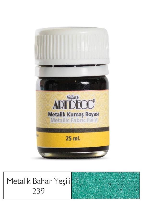 Supertrend Metalik Kumaş Boyası 239 Bahar Yeşili - Image 1