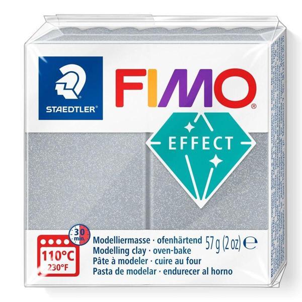 Supertrend Fimo Effect Polimer Kil 81 Silver (Metalik) - Image 1