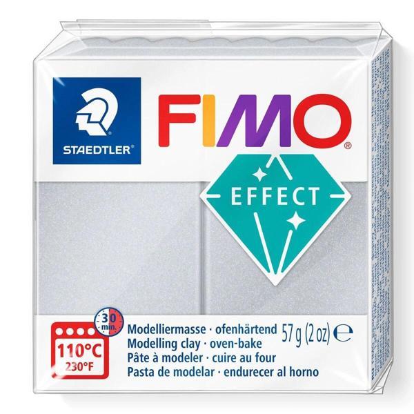 Supertrend Fimo Effect Polimer Kil 817 Sedefli Gümüş - Image 1