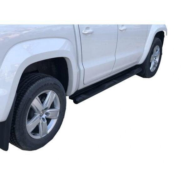 Isuzu D-Max 2012-2017 Off Road Yan Basamak (Dragos Plus) Siyah AQM4WD - Image 1