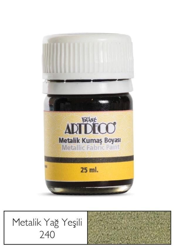 Supertrend Metalik Kumaş Boyası 240 Yağ Yeşili - Image 1