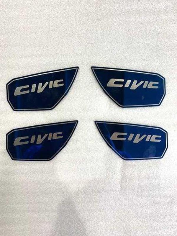Honda Civic Fc5 2016-2020 İç Kapı Kolu İç Kaplama Mavi - Image 1