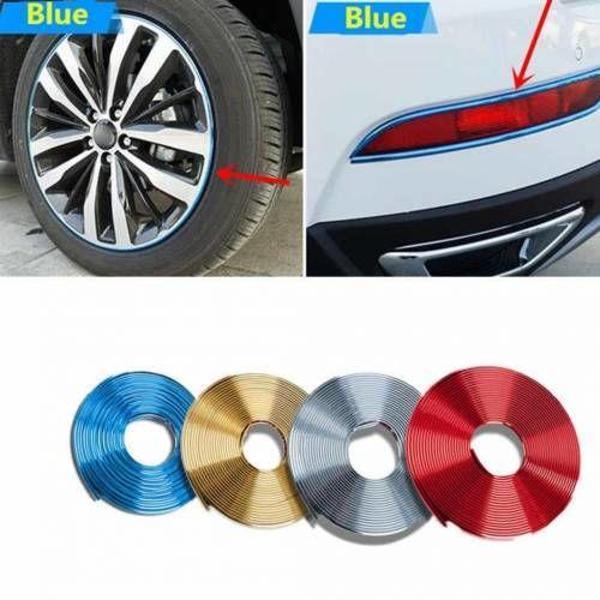 8 Metre Araba Jant Trim Bant Teker Şerit Dekorasyon Bandı Lüx Model - Image 1