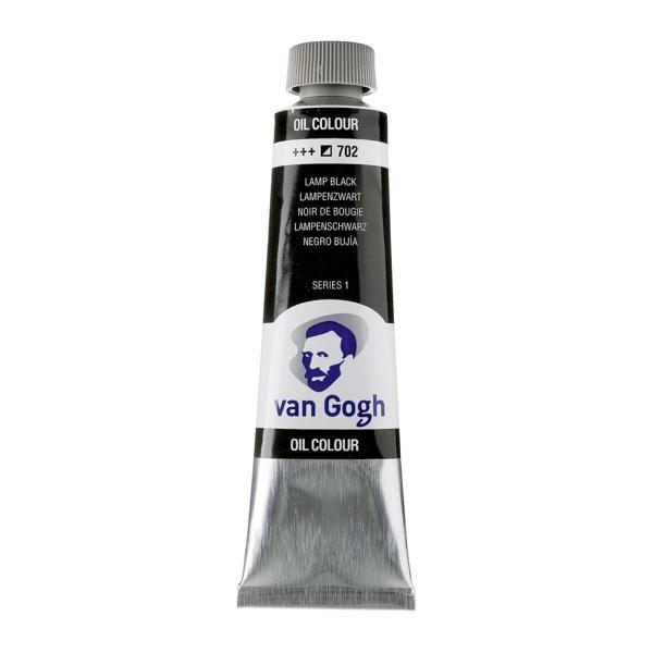 Supertrend Van Gogh Yağlı Boya 40 ml. 702 Lamp Black - Image 1